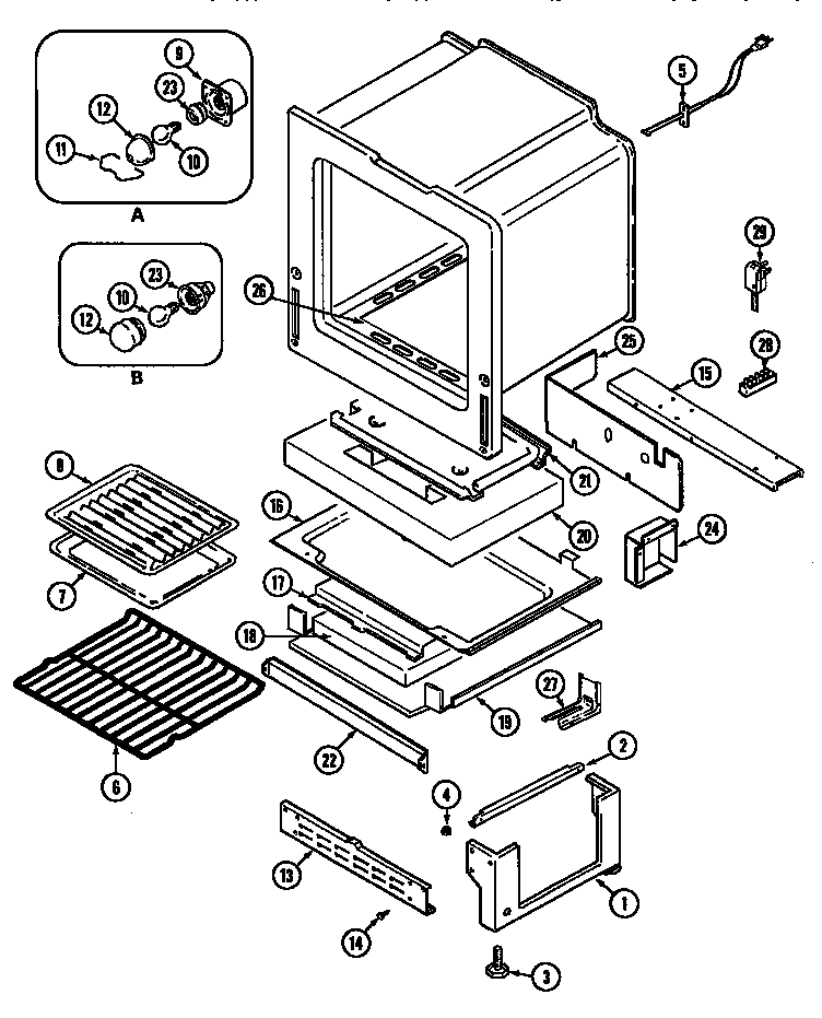 Oven/base