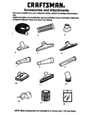 Accessories and attachments