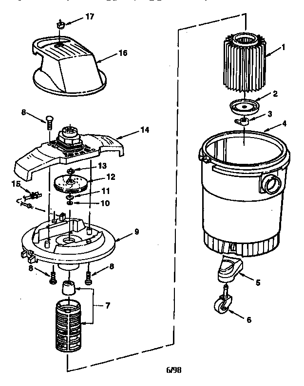 6 GALLON WET/DRY VAC 113.177810
