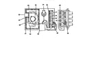 York D1NA024N05606 gas heat section diagram