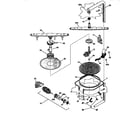 Frigidaire FDB949GFT0 motor and pump diagram