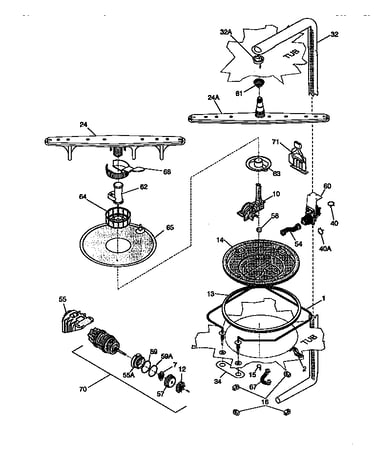 Motor and pump