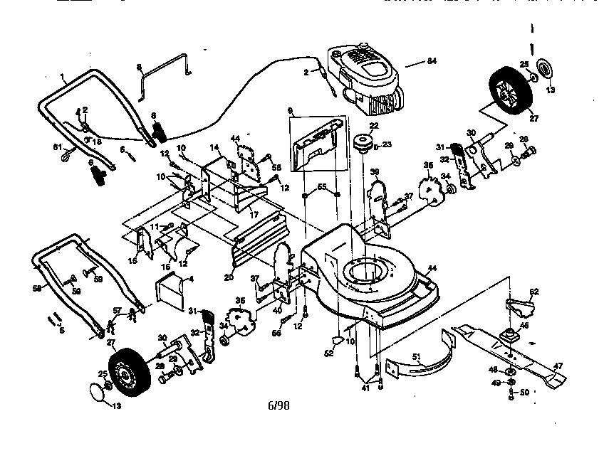 ROTARY LAWN MOWER 917.377541