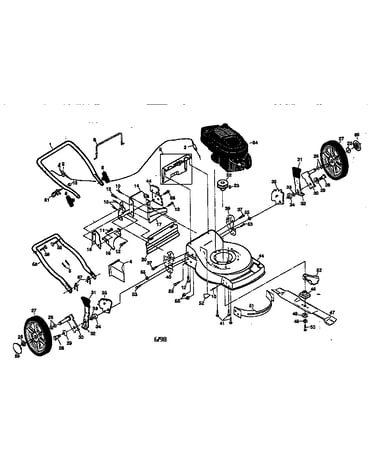 Rotary lawn mower 917.377562