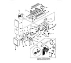 Kenmore 25358687891 ice maker diagram