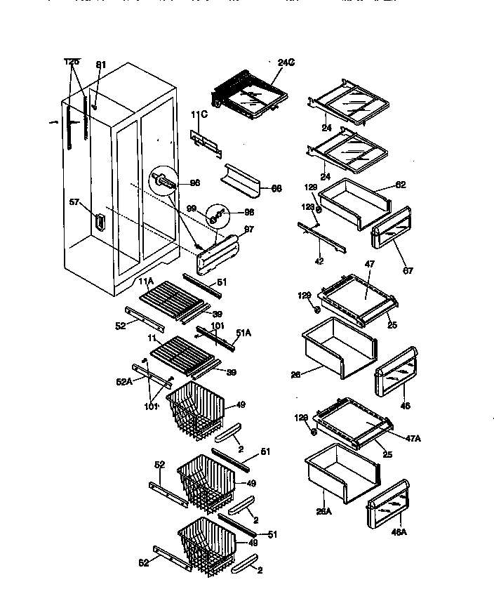 SHELVES