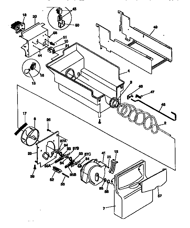 ICE AND WATER DISPENSER