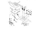 Craftsman 917270642 seat assembly diagram