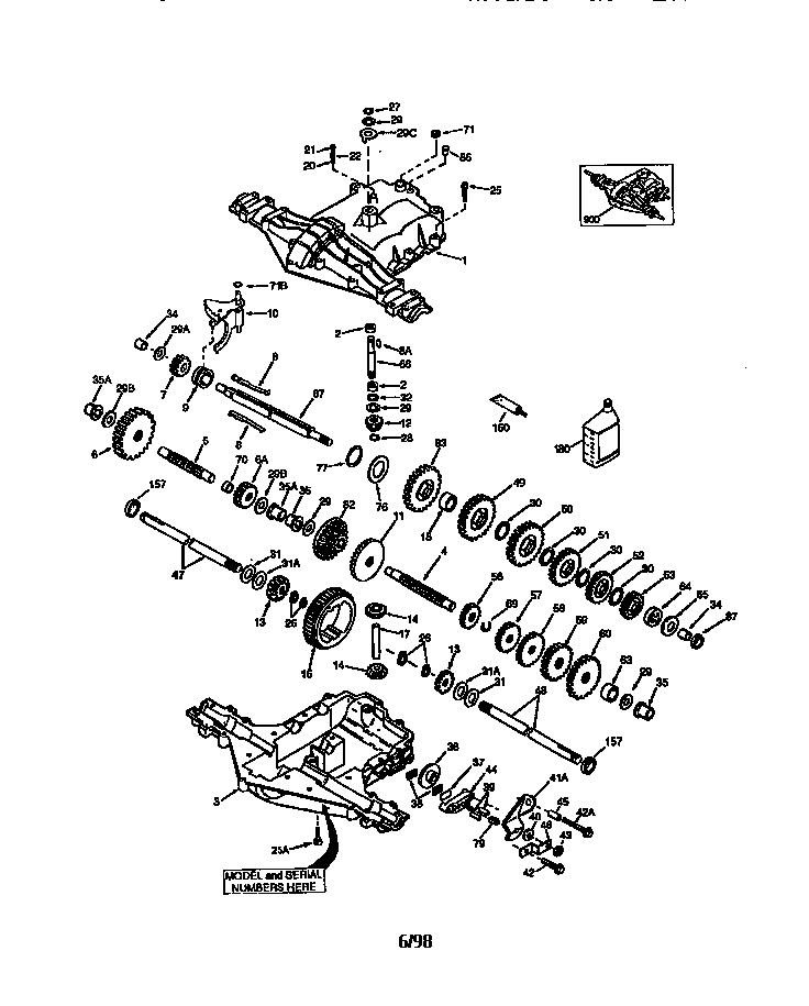 Peerless transaxle 205-507b