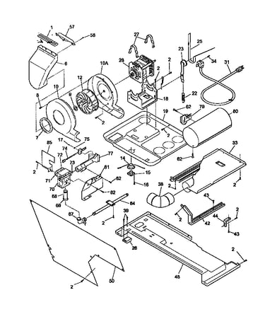 Blower and base