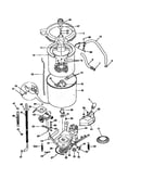 Tub, basket, and agitator