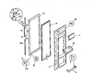 Kenmore 25358087891 refrigerator door diagram