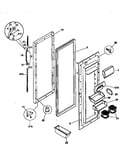 Refrigerator door