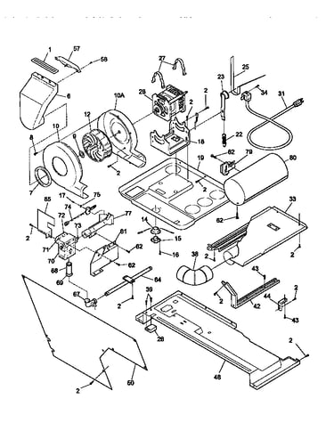 Blower and base