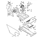 Kenmore 41798702890 blower and base diagram