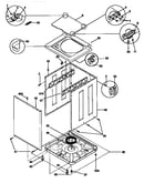 Top and cabinet