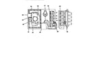 York D1NA048N11025 gas heat section diagram