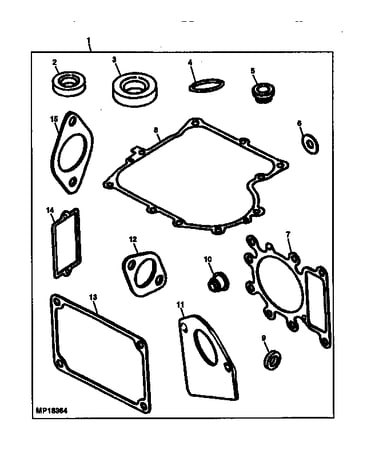 Engine gaskets