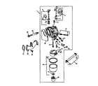 Briggs & Stratton 28N707-1135-E1 carburetor diagram