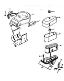 Engine shroud/air cleaner