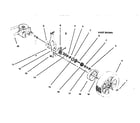 Lawn-Boy 10321-790001 & UP rear axle assembly diagram