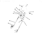 Lawn-Boy 10321-790001 & UP handle assembly diagram