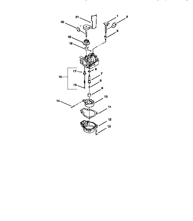 CARBURETOR ASSEMBLY