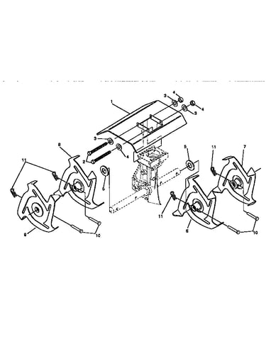 Tine assembly