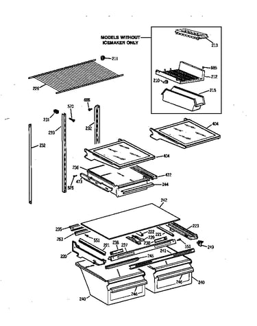 Shelf parts