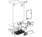 GE TFX22CRBAWW unit parts diagram