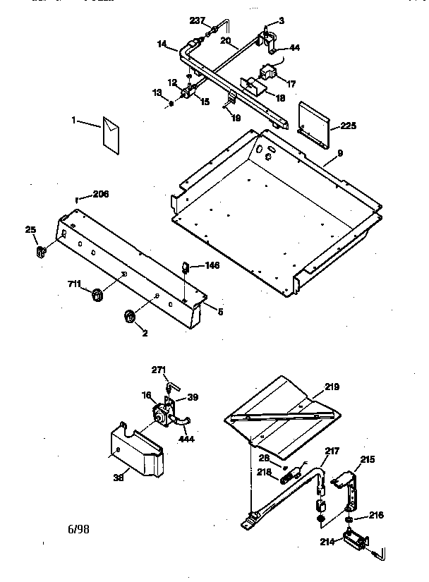 Gas & burner parts