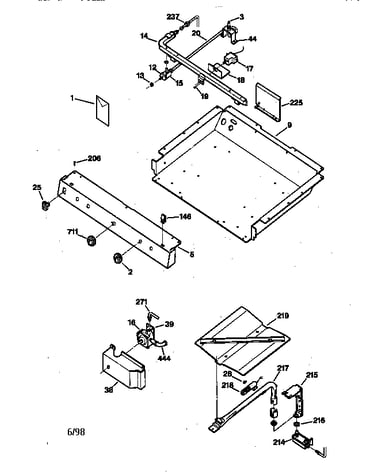 Gas & burner parts