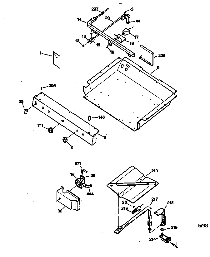 Gas & burner parts