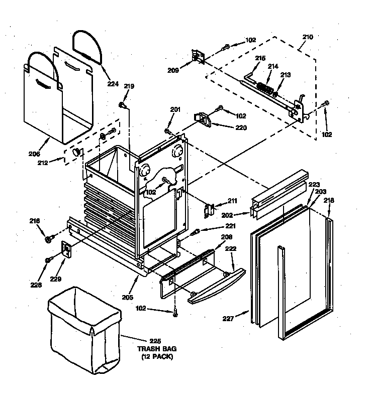 CONTAINER PARTS