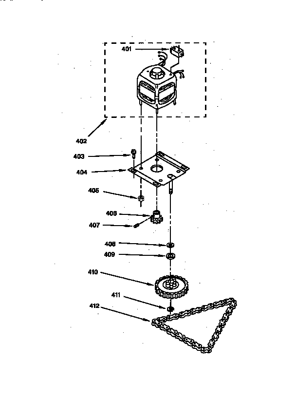 Motor & drive parts
