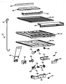 Compartment separator parts
