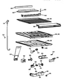 Compartment separator parts