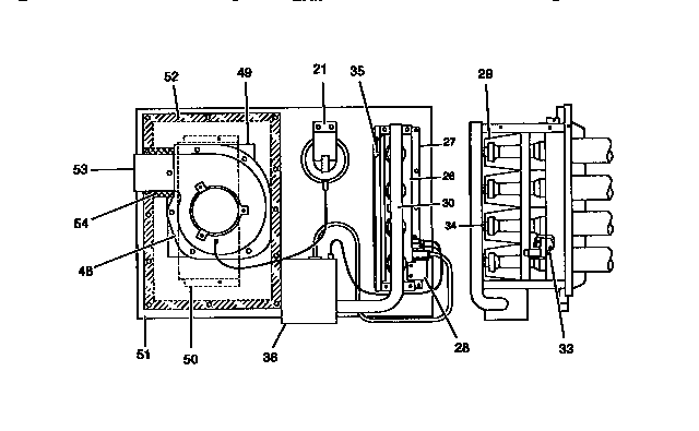 GAS HEAT SECTION