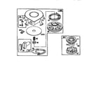 Briggs & Stratton 19G412-1129-E1 rewind starter diagram