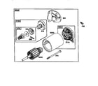 Briggs & Stratton 19G412-1129-E1 motor starter diagram