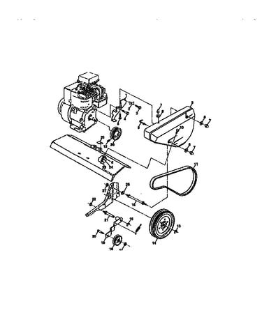 Belt guard and pulley assembly