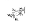 Craftsman 917292302 wheel and depth stake assembly diagram