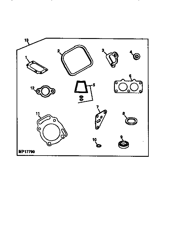 Engine gasket kit
