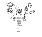 Briggs & Stratton 351777-1114-A1 air filter, fuel pump diagram