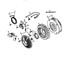 Briggs & Stratton 351777-1114-A1 flywheel, screen, engine electrical diagram