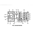 Gas heat section