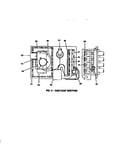 Gas heat section