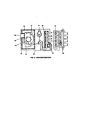 Gas heat section