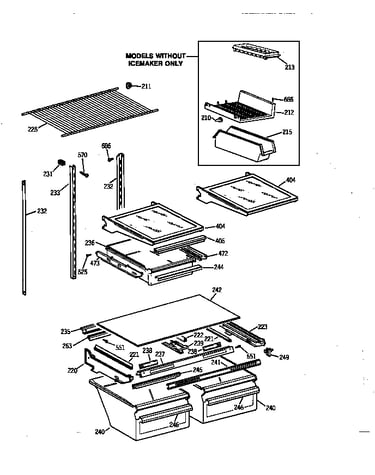 Shelf parts