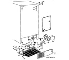 GE TFX25CRBAAA unit parts diagram